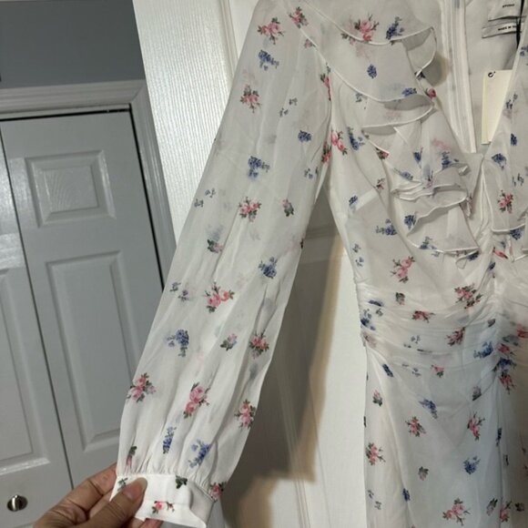 NWT Massimo Dutti Long Floral Dress - Picture 6 of 16